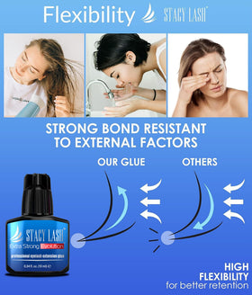 STACY LASH Extra Strong Evolution Eyelash Extension Glue packaging details