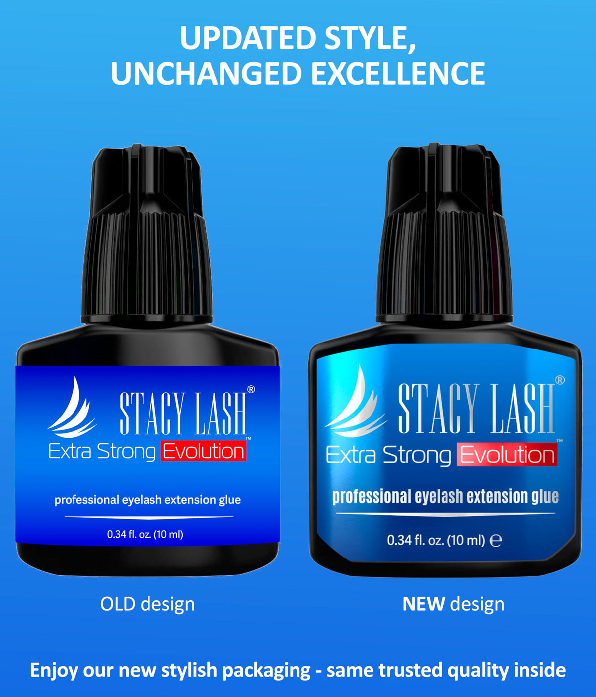 STACY LASH Extra Strong Evolution Eyelash Extension Glue side view