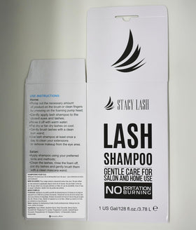 STACY LASH Eyelash Shampoo with lash extension tools