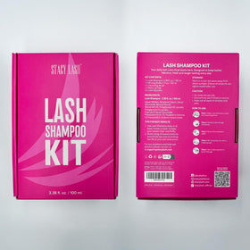 STACY LASH Lash Shampoo kit with lash cleaning tools