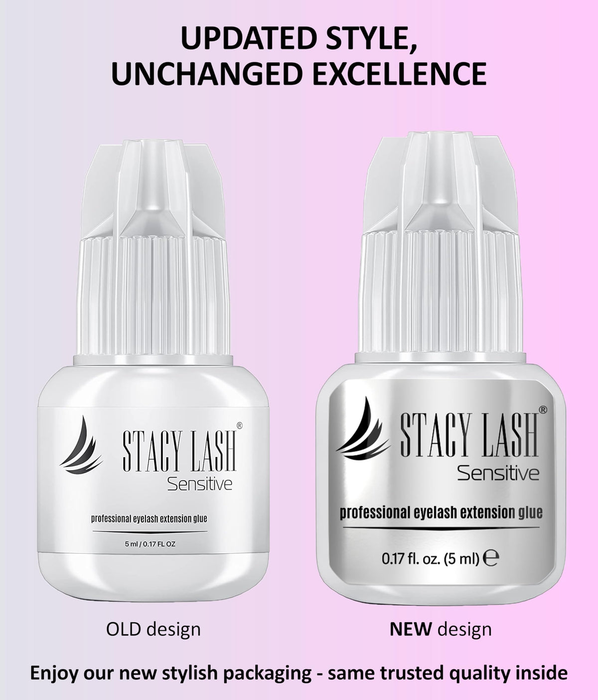 STACY LASH Sensitive Eyelash Extension Glue close-up of nozzle