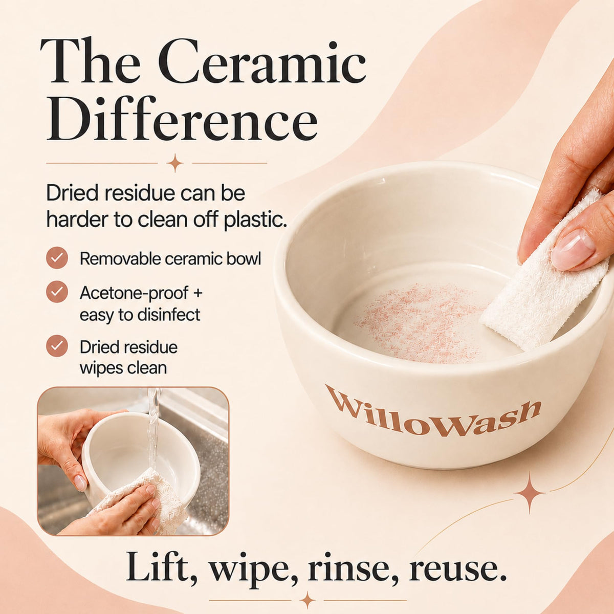 Stainless steel cuticle scraper from the kit
