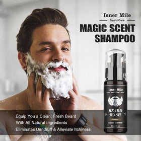 Stainless steel scissors included in Comfy Mate Beard Kit