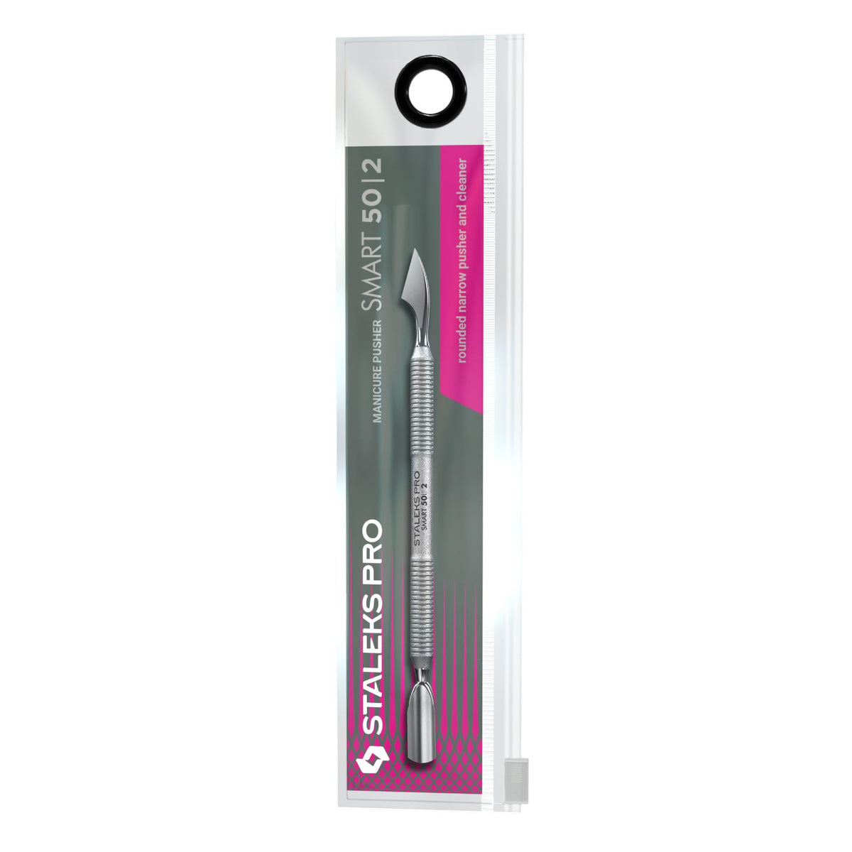 STALEKS PRO Cuticle Pusher Smart 50 Type 2 rounded pusher detail