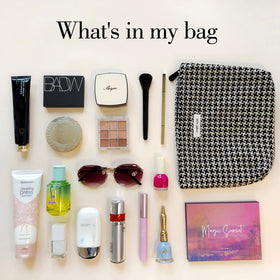 STARDW Travel Makeup Bag Organizer open-top design for easy access