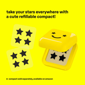 Starface Hydro-Star Black Pimple Patch on clean skin