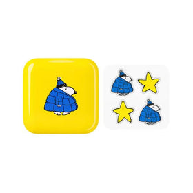Starface Hydro-Star Blue Snoopy Compact front view with pimple patches