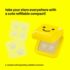 Starface Hydro-Star patch application on clean skin