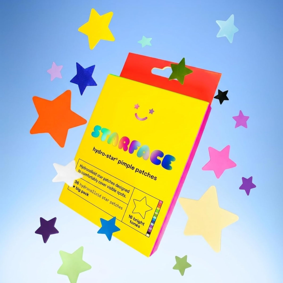 Starface Hydro-Star patches in a lifestyle setting