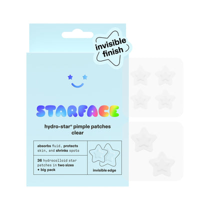 Starface Hydro-Star pimple patch front view with star shape