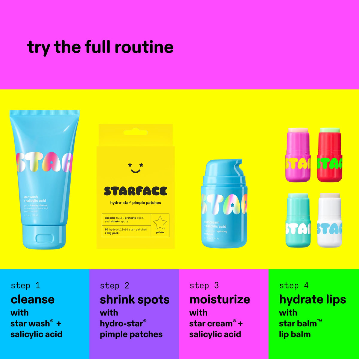 Starface Hydro-Star Pimple Patch in refillable compact