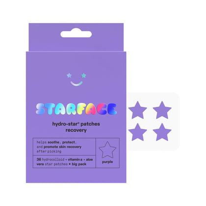 Starface Hydro-Star® Recovery Hydrocolloid Pimple Patch pack front view