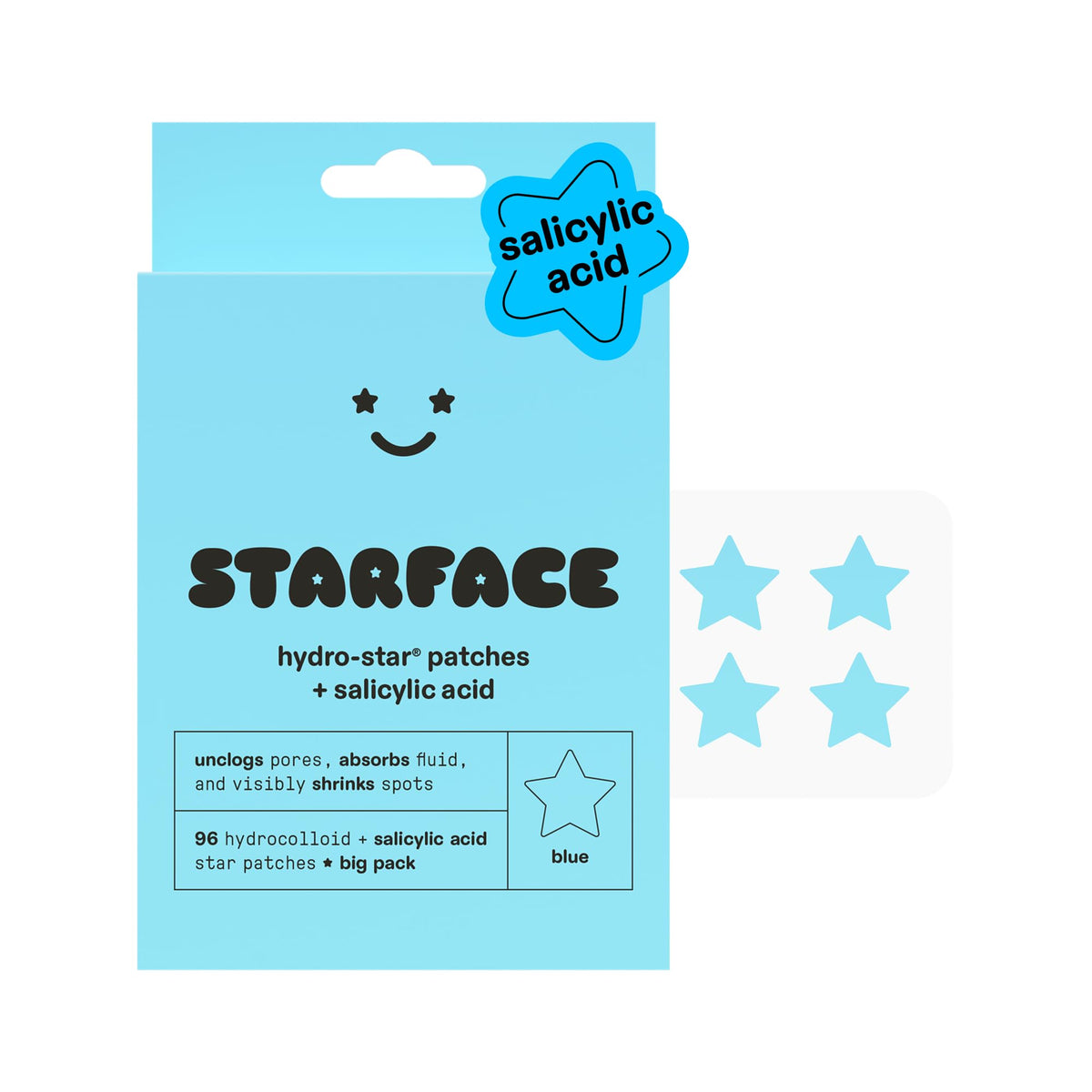 Starface Hydro-Star Salicylic Acid Hydrocolloid Patch front view