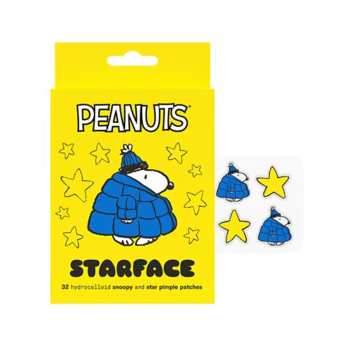 Starface Hydro-Star Snoopy Blue Puffer Pimple Patch front view