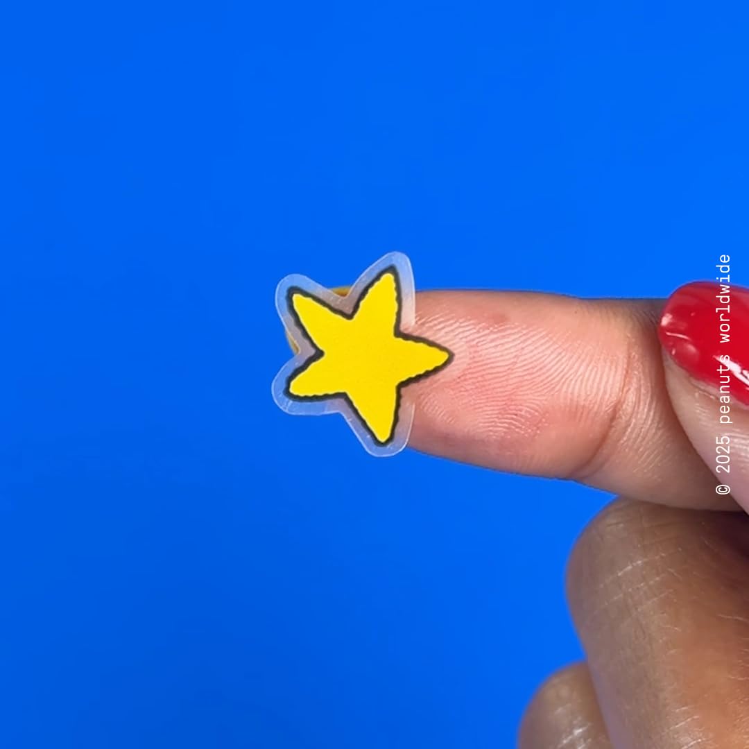Starface Hydro-Star Snoopy Compact with patches on a bathroom counter