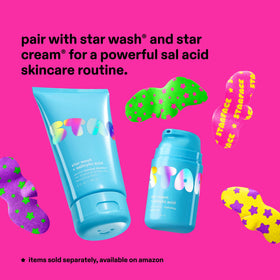 Starface Star Strips in a skincare routine
