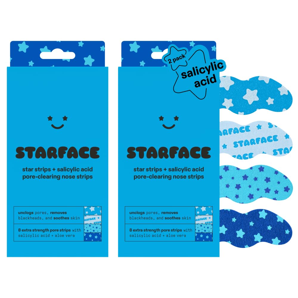 Starface Star Strips packaging front view with 16 strips