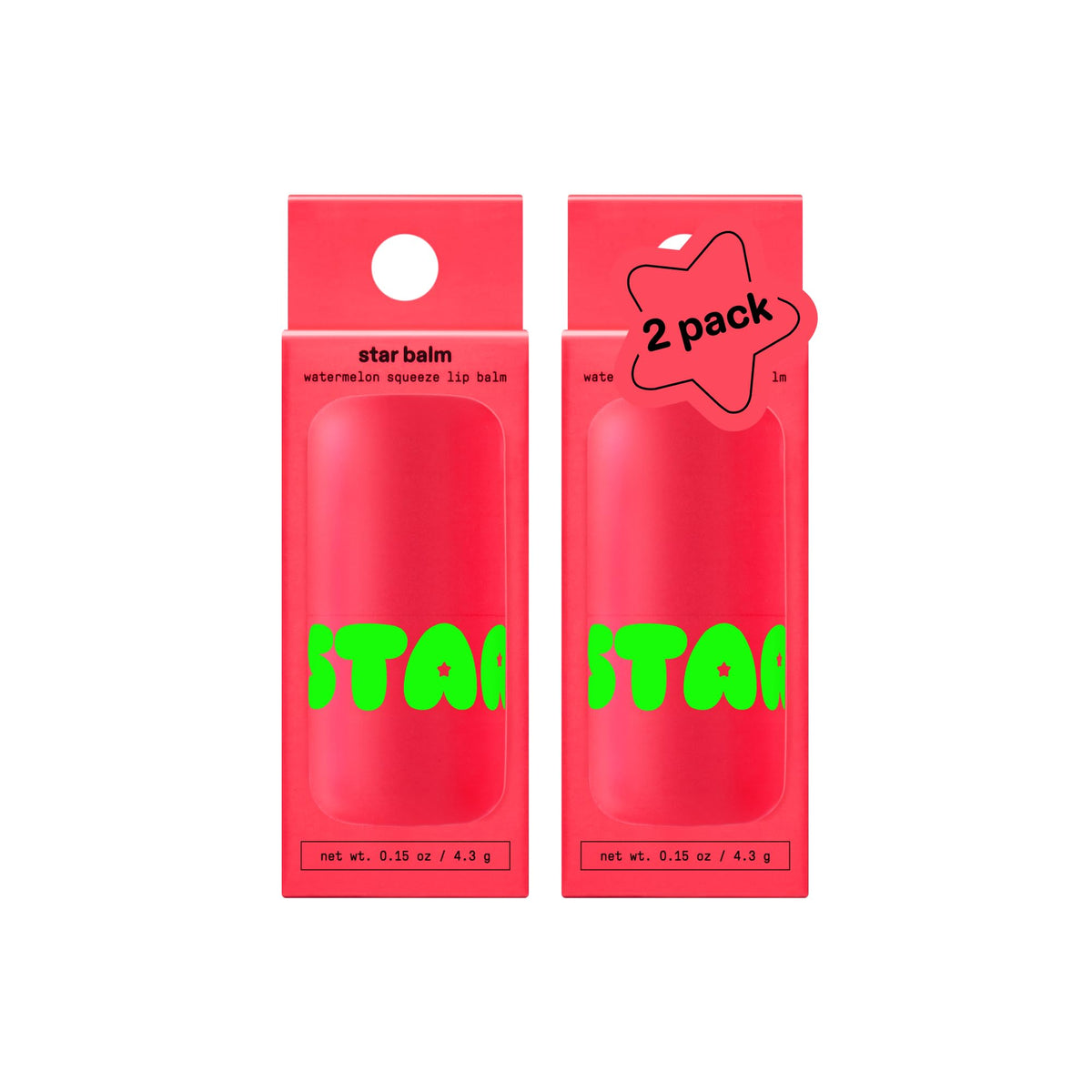 Starface World Star Balm Watermelon Squeeze front view