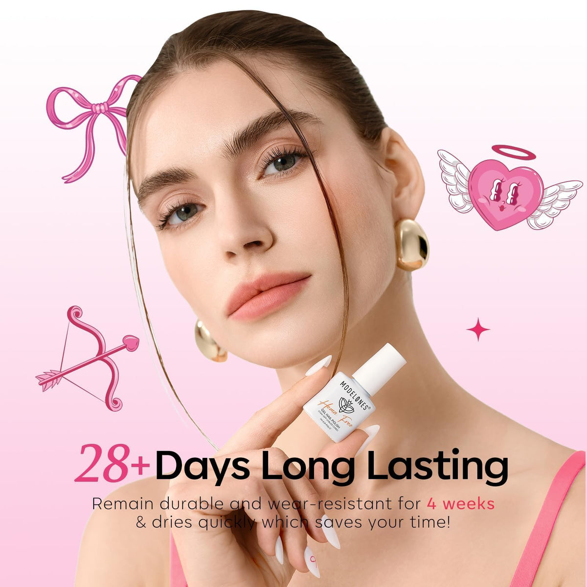 Step-by-step application of modelones gel polish