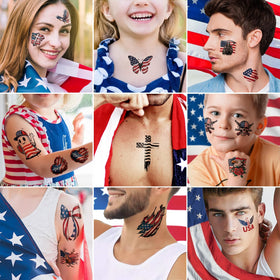 Step-by-step application of Yazhiji temporary tattoos