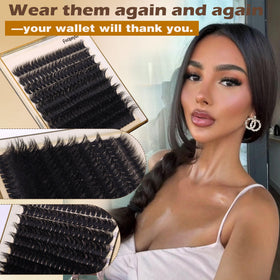 Step-by-step guide on using Focipeysa eyelash extension kit