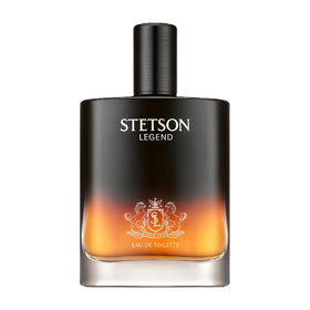 Stetson Legend perfume bottle side view