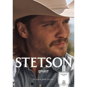 Stetson Legend Vial 1.5 mL next to cologne