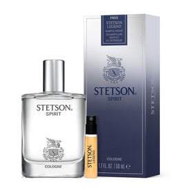 Stetson Spirit Cologne bottle with cap