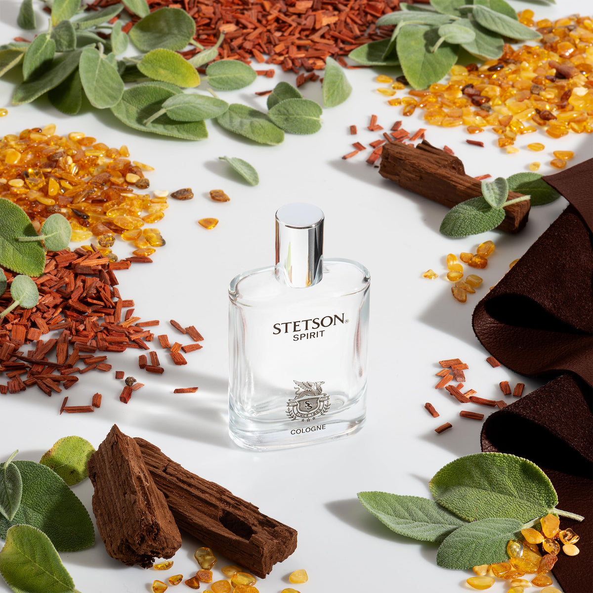 Stetson Spirit Cologne packaging design