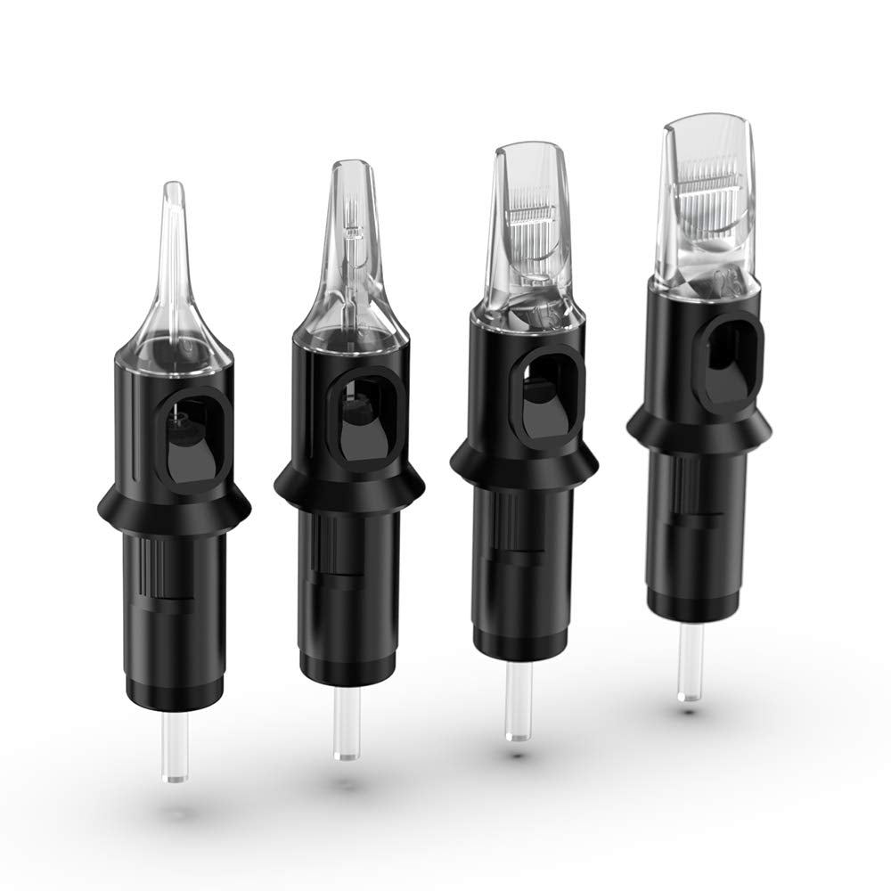 STIGMA Bugpin disposable tattoo needle cartridges with sterilization details