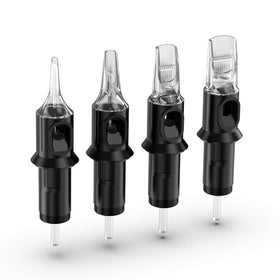 STIGMA Bugpin Tattoo Needle Cartridges with ink flow demonstration