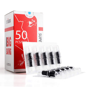 STIGMA disposable tattoo needle cartridges front view in packaging