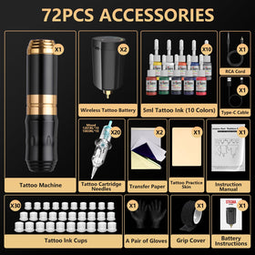 STIGMA tattoo kit with all accessories laid out