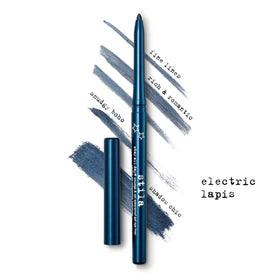 stila Gel Eyeliner Electric Lapis in a makeup bag