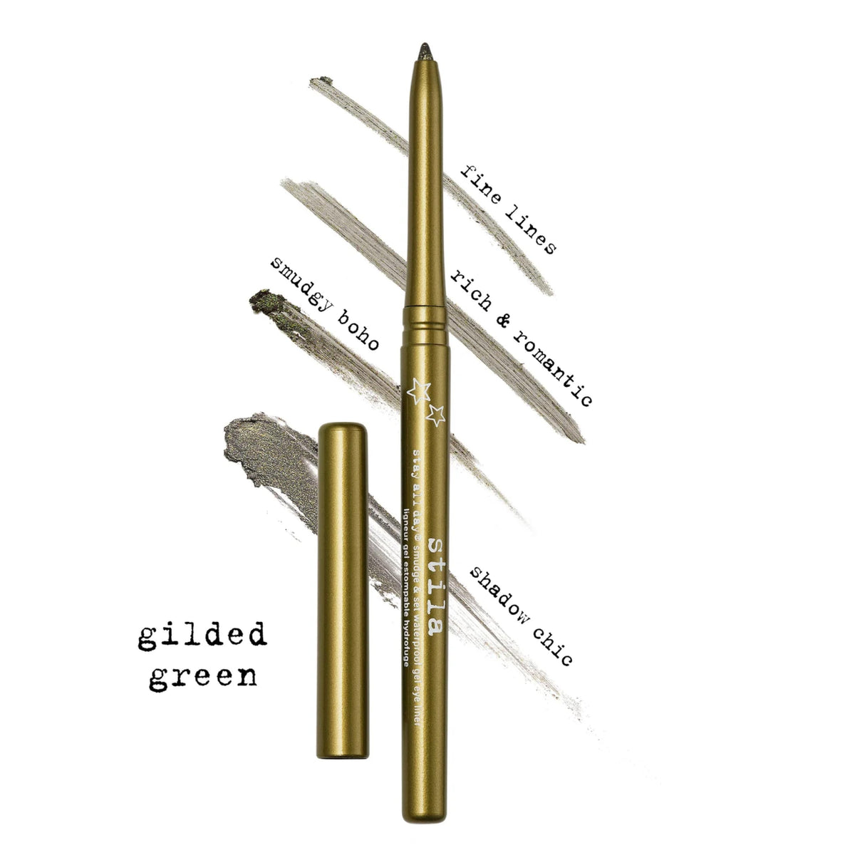 stila Gel Eyeliner Gilded Green packaging