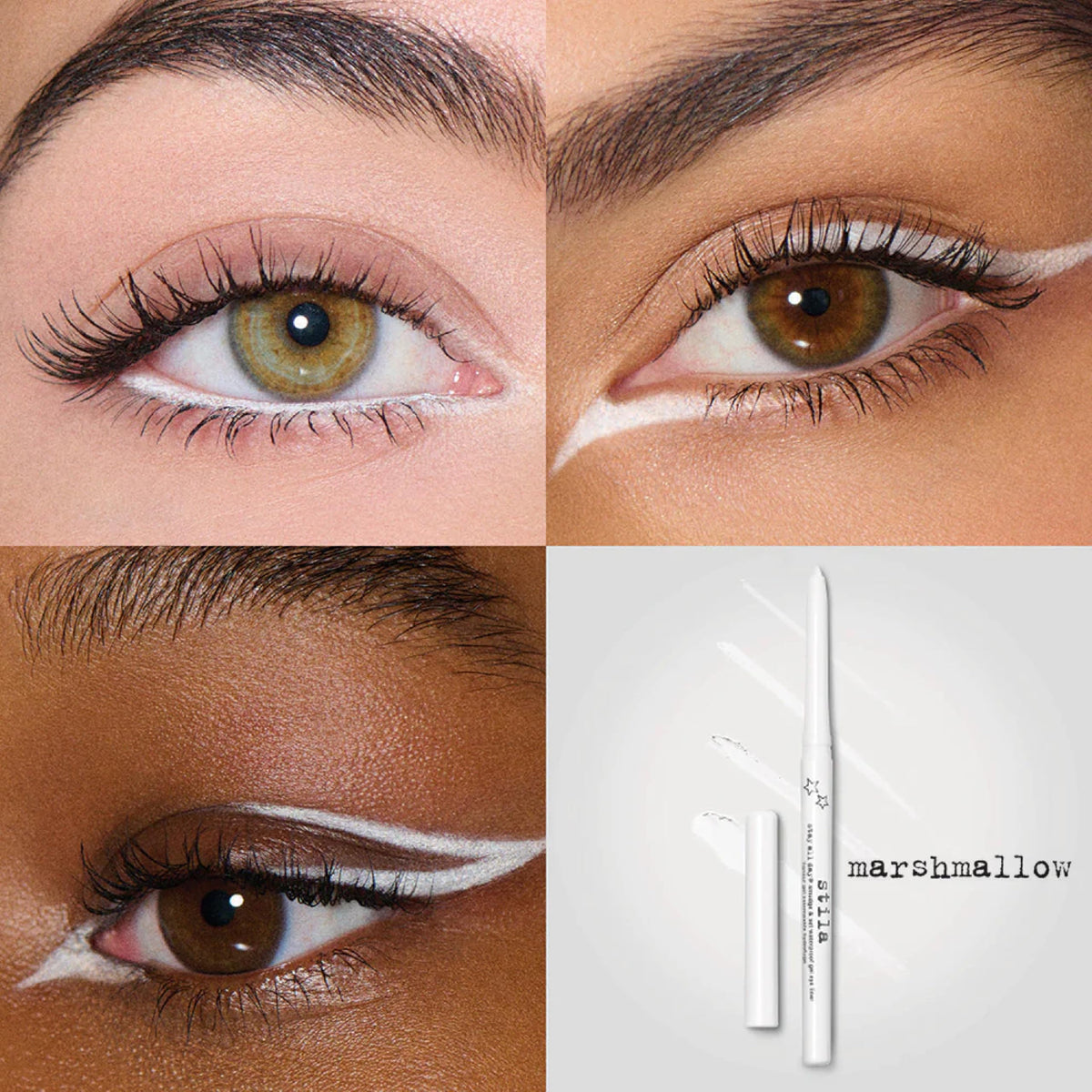 stila Gel Eyeliner Marshmallow close-up of tip