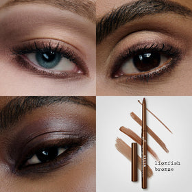 stila Gel Eyeliner pencil close-up showing Lionfish Bronze shade