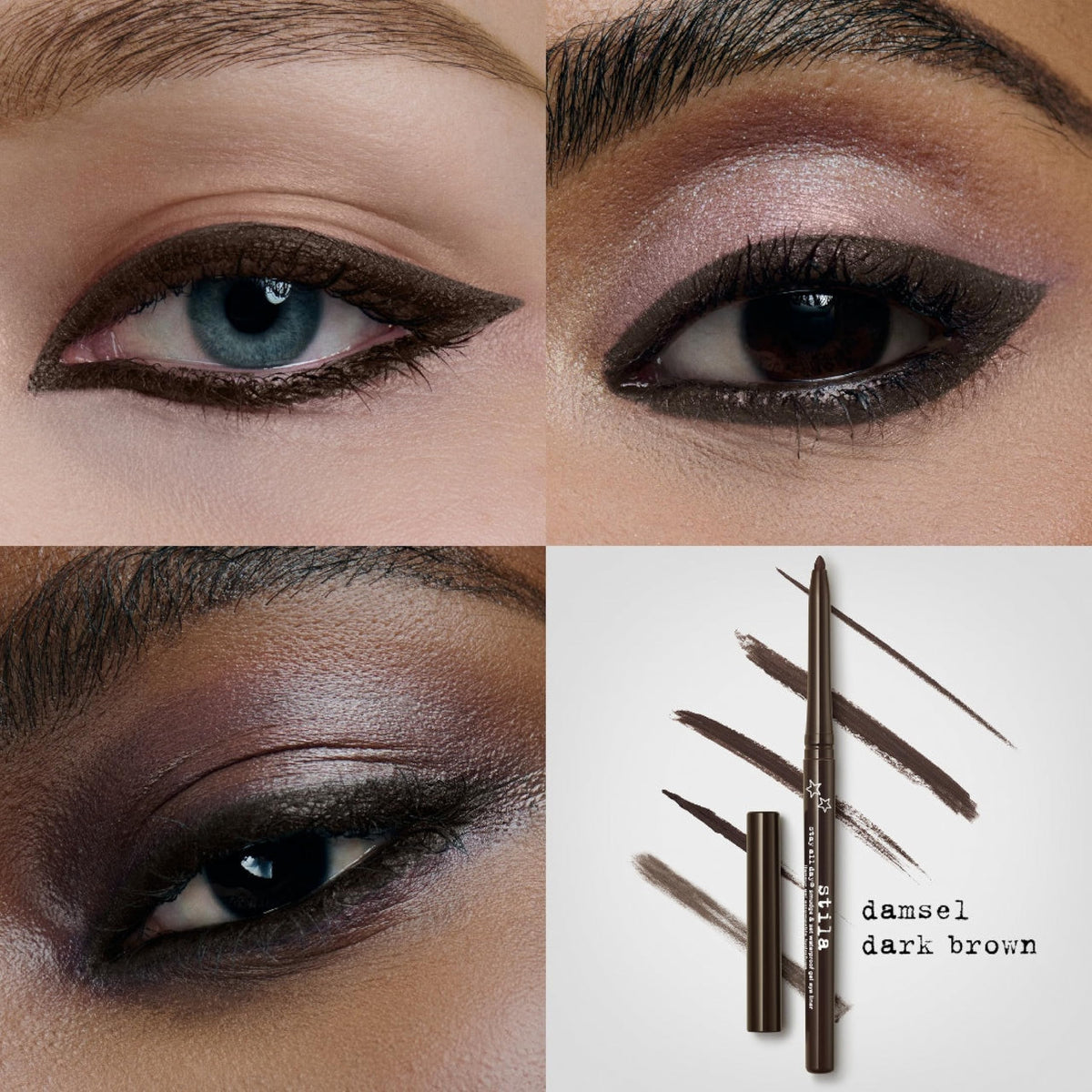 stila gel eyeliner pencil showing smooth tip