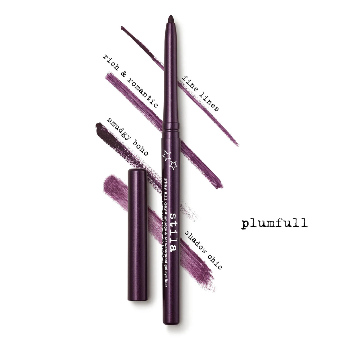 stila Gel Eyeliner Plumfull packaging