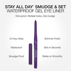stila Gel Eyeliner Violetta close-up of the pencil tip