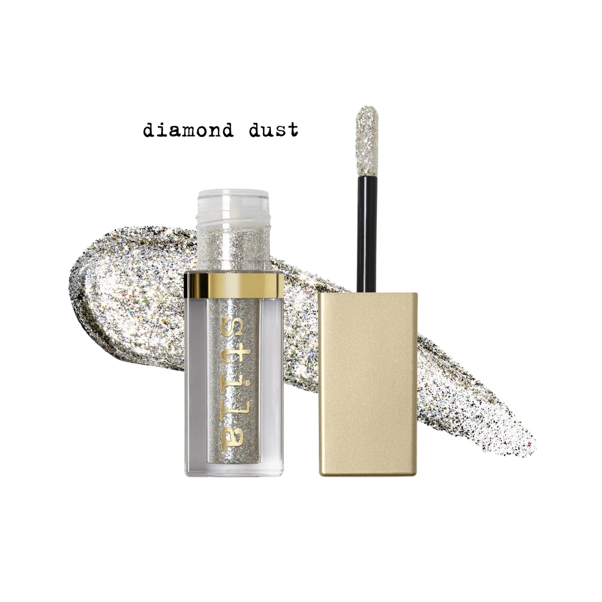 stila Glitter And Glow Liquid Eye Shadow applicator close-up
