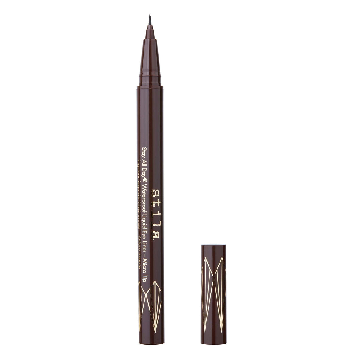 stila Stay All Day Liquid Eye Liner in Dark Brown front view