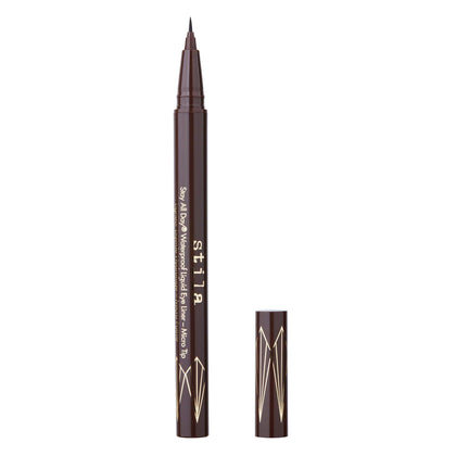 stila Stay All Day Liquid Eye Liner in Dark Brown front view