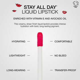 stila Stay All Day Liquid Lipstick packaging side view