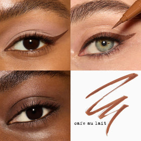 stila Stay All Day Waterproof Liquid Eye Liner Café au Lait side view