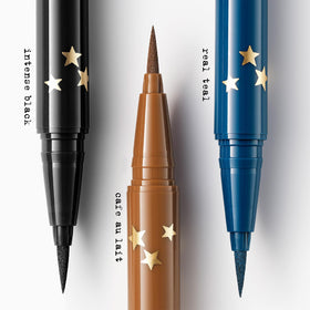 stila Stay All Day Waterproof Liquid Eye Liner Café au Lait swatch on skin