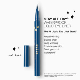 stila Stay All Day Waterproof Liquid Eye Liner Real Teal packaging
