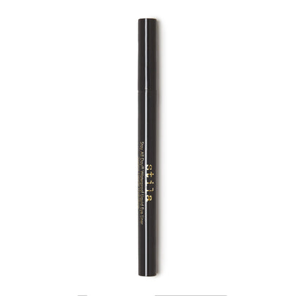 stila Waterproof Liquid Eye Liner front view with fine brush tip