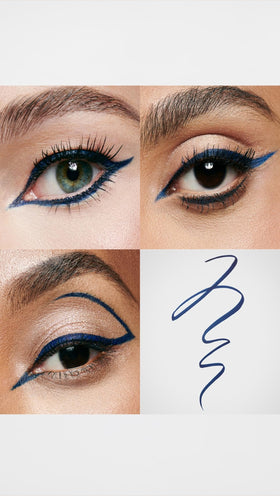 stila Waterproof Liquid Eyeliner Marine close-up of tip