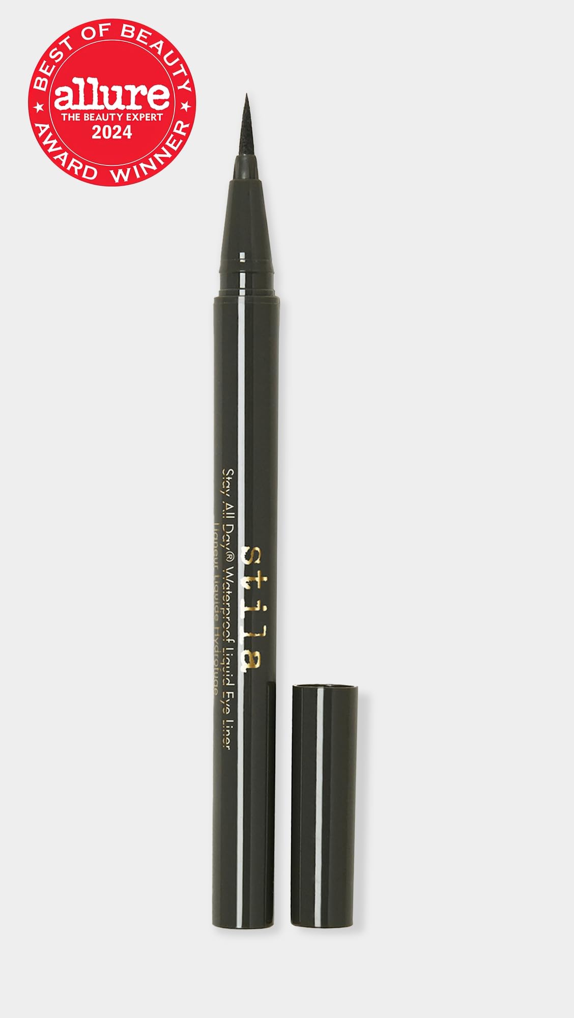 stila Waterproof Liquid Eyeliner Stay All Day showing fine marker tip